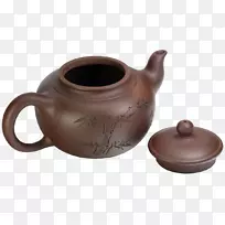 茶壶陶器陶瓷盖花园水果-空若网 茶壶陶器陶瓷盖花园水果-空若网