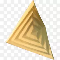 纸三角01504四边形-三角形-空若网 纸三角01504四边形-三角形-空若网