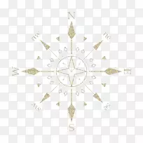 视觉艺术对称图案指南针-空若网 视觉艺术对称图案指南针-空若网