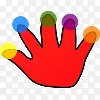 击掌手指头艺术红手-空若网 击掌手指头艺术红手-空若网