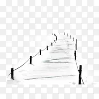 白色黑色图案-雪篱笆路-空若网 白色黑色图案-雪篱笆路-空若网
