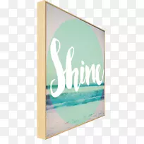 图片框绿松石矩形字体-海滩收藏-空若网 图片框绿松石矩形字体-海滩收藏-空若网