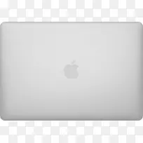 白色黑色长方形-苹果笔记本平面图视图-空若网 白色黑色长方形-苹果笔记本平面图视图-空若网