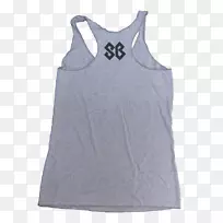 无袖T恤头背-空若网 无袖T恤头背-空若网