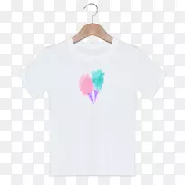 T恤肩袖-棒棒糖水彩-空若网 T恤肩袖-棒棒糖水彩-空若网