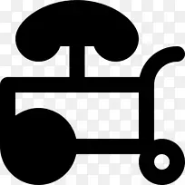 白色剪贴画-食物摊-空若网 白色剪贴画-食物摊-空若网