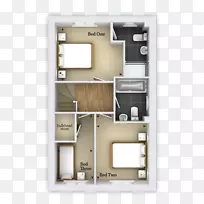 餐厅、卧室、平面图-房屋-空若网 餐厅、卧室、平面图-房屋-空若网