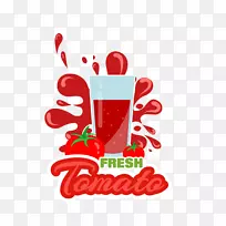果汁标识-番茄汁-空若网 果汁标识-番茄汁-空若网