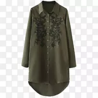 长袖t恤衬衫花衬衫-空若网 长袖t恤衬衫花衬衫-空若网