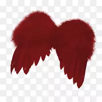红色翅膀封装的后记剪贴画-空若网 红色翅膀封装的后记剪贴画-空若网
