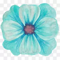 蓝花-手绘蓝花图案-空若网 蓝花-手绘蓝花图案-空若网