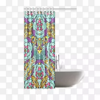 长方形-蓝色和黄色的花-空若网 长方形-蓝色和黄色的花-空若网