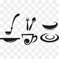 黑白叉-家庭生活餐具-空若网 黑白叉-家庭生活餐具-空若网