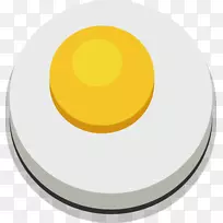 材料黄色圆太阳煎蛋-空若网 材料黄色圆太阳煎蛋-空若网