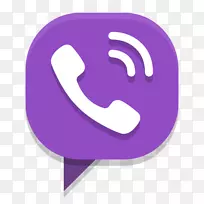 Viber短信电话呼叫计算机图标Viber-空若网 Viber短信电话呼叫计算机图标Viber-空若网