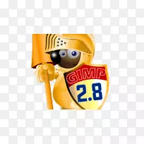 gimp油漆铺专业图层.Wilber-空若网 gimp油漆铺专业图层.Wilber-空若网