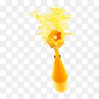 橙汁奶昔软饮料-柠檬女-空若网 橙汁奶昔软饮料-柠檬女-空若网