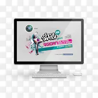 电脑显示器标志显示广告多媒体宣传海报文案-空若网 电脑显示器标志显示广告多媒体宣传海报文案-空若网