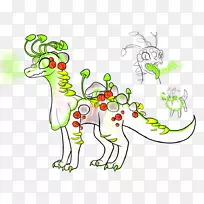 线条艺术动画剪辑艺术-彩色蘑菇-空若网 线条艺术动画剪辑艺术-彩色蘑菇-空若网