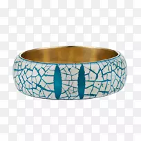 绿松石手镯-手绘鸵鸟-空若网 绿松石手镯-手绘鸵鸟-空若网