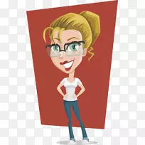 卡通女人-空若网 卡通女人-空若网