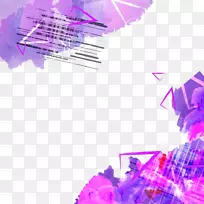 图形设计字体三角形紫色三角装饰背景-空若网 图形设计字体三角形紫色三角装饰背景-空若网