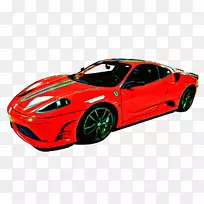 阿斯顿马丁法拉利F 430跑车-红色跑车-空若网 阿斯顿马丁法拉利F 430跑车-红色跑车-空若网