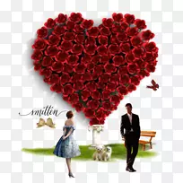 创意玫瑰爱情-空若网 创意玫瑰爱情-空若网