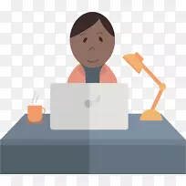 Adobe插画-工作人员-空若网 Adobe插画-工作人员-空若网