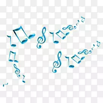 蓝色音符-蓝色音符创意-空若网 蓝色音符-蓝色音符创意-空若网