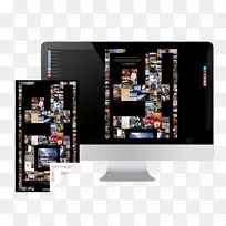 品牌客户电脑显示器-黑色星期五海报-空若网 品牌客户电脑显示器-黑色星期五海报-空若网