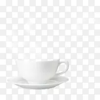 咖啡杯陶瓷碟杯-白色杯子-空若网 咖啡杯陶瓷碟杯-白色杯子-空若网