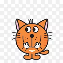 胡须猫鼻子卡通剪贴画-空若网 胡须猫鼻子卡通剪贴画-空若网