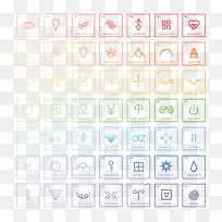 线点字体线-空若网 线点字体线-空若网