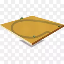 黄色材料地板角.三维道路装饰图案-空若网 黄色材料地板角.三维道路装饰图案-空若网