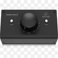 贝林格立体声控制器工作室监控无源放大器低音音量-空若网 贝林格立体声控制器工作室监控无源放大器低音音量-空若网