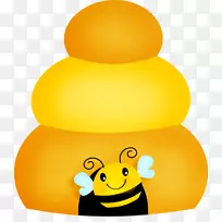 蜜蜂昆虫蜂巢剪贴画-蜜蜂-空若网 蜜蜂昆虫蜂巢剪贴画-蜜蜂-空若网