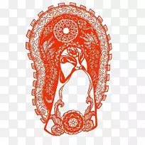 海轮剪纸京剧剪纸-传统京剧风格剪纸材料-空若网 海轮剪纸京剧剪纸-传统京剧风格剪纸材料-空若网