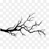 鸟墙贴花树枝贴纸-枝叶-空若网 鸟墙贴花树枝贴纸-枝叶-空若网