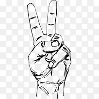 胜利标志-空若网 胜利标志-空若网