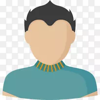 可伸缩图形图标-男性穿蓝色衬衫-空若网 可伸缩图形图标-男性穿蓝色衬衫-空若网