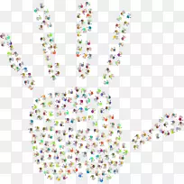 剪贴画-手印-空若网 剪贴画-手印-空若网