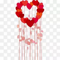 结婚请柬爱花心心-空若网 结婚请柬爱花心心-空若网