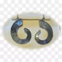 耳环体珠宝银耳环-空若网 耳环体珠宝银耳环-空若网