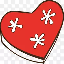 心区剪贴画-红色雪花爱情-空若网 心区剪贴画-红色雪花爱情-空若网