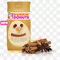 冰咖啡,甜甜圈风味-咖啡和甜甜圈-空若网 冰咖啡,甜甜圈风味-咖啡和甜甜圈-空若网