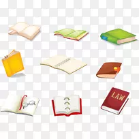 Adobe插画图标-手绘书籍-空若网 Adobe插画图标-手绘书籍-空若网