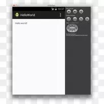 Android软件开发“你好,世界!”程序-Android-空若网 Android软件开发“你好,世界!”程序-Android-空若网