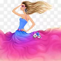 Adobe插画师时装插图教程绘图-长发美女-空若网 Adobe插画师时装插图教程绘图-长发美女-空若网