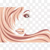 头发壁纸-女性时尚插画-空若网 头发壁纸-女性时尚插画-空若网